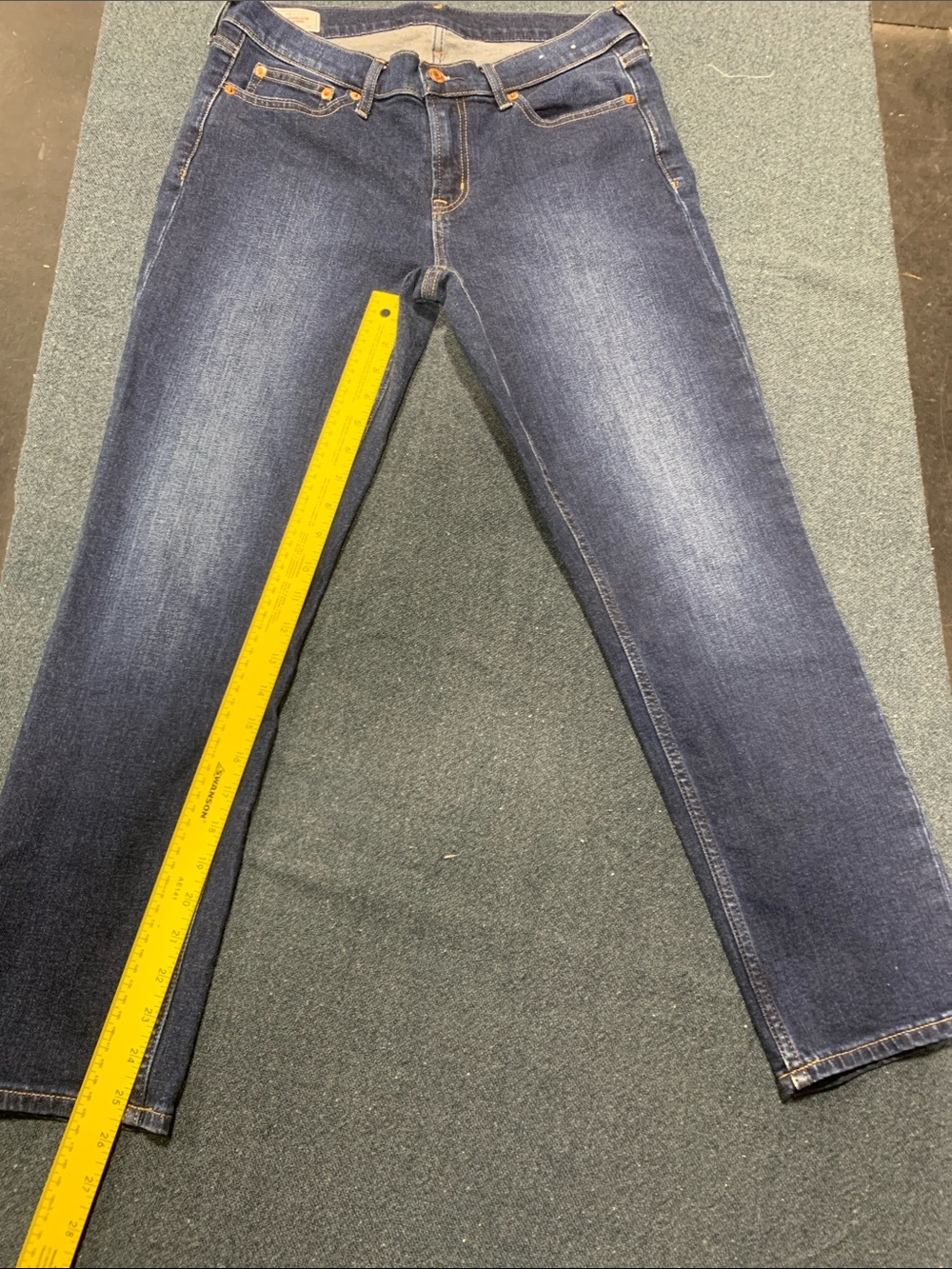 Men's Dark Blue Slim Jeans